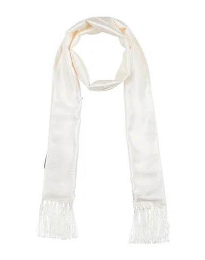 Zegna Man Scarf Off White Size - Silk