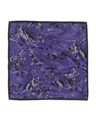 Zegna Man Scarf Purple Size - Silk