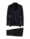 Zegna Man Suit Midnight Blue Size 42 Wool, Mohair Wool In Blue