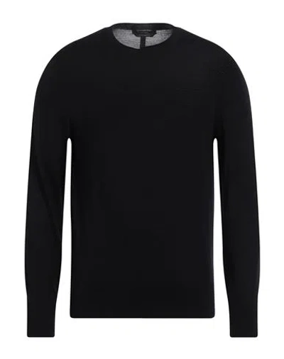 Zegna Man Sweater Black Size 42 Wool