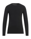 Zegna Man T-shirt Black Size L Cotton, Elastane