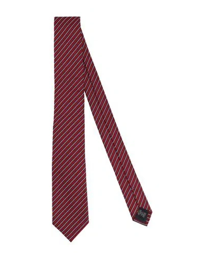Zegna Man Ties & Bow Ties Burgundy Size - Silk In Red