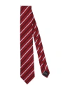 Zegna Man Ties & Bow Ties Burgundy Size - Silk In Red