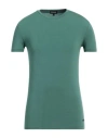 Zegna Man Undershirt Green Size 3xl Modal, Elastane