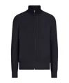 Zegna Casheta Cashmere & Silk Melange Cardigan In Black