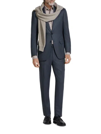 Zegna Men's 15milmil15 Wool Suit In Blue