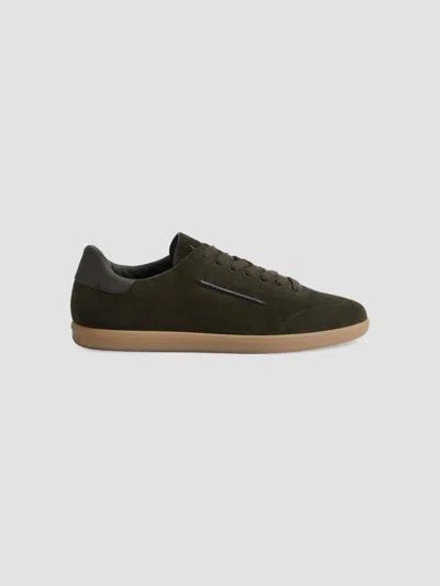Zegna Suede 232 Sneakers In Green