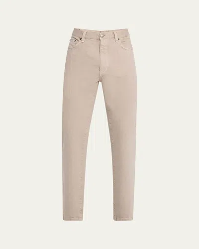 Zegna Men's 5-pocket Colored Denim Pants