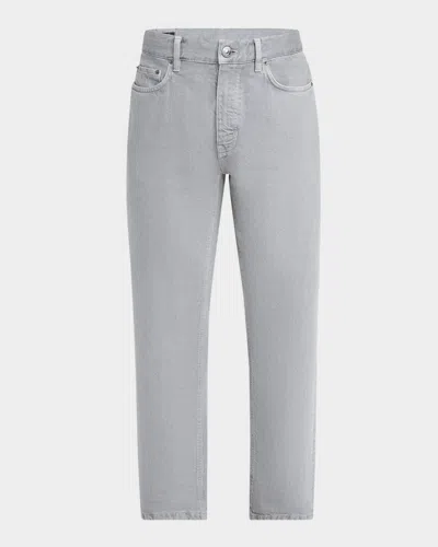 Zegna Men's 5-pocket Denim Pants In Lt Gry Sld
