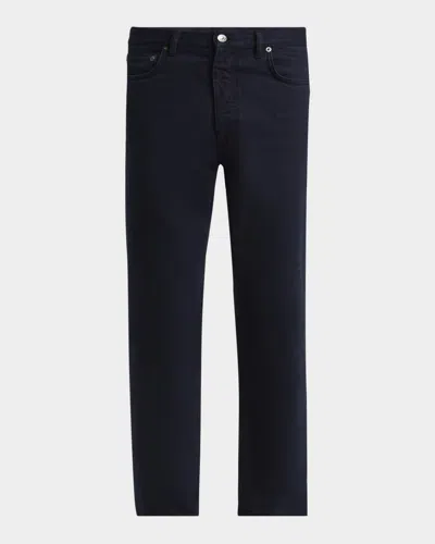 Zegna Men's 5-pocket Denim Pants In Nvy Sld