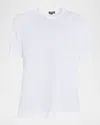 Zegna Men & Apos;s Cotton Jersey Crewneck T-shirt In White