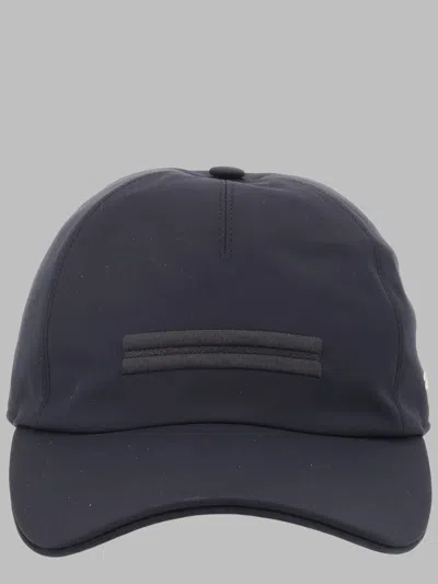 Zegna Men's Baseball Cap In Blue