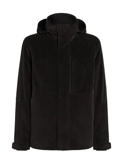 Zegna Men's Cashco Ski Jacket In Blue