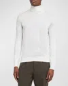 Zegna Wool Cashmere Sweater In Nat Sld