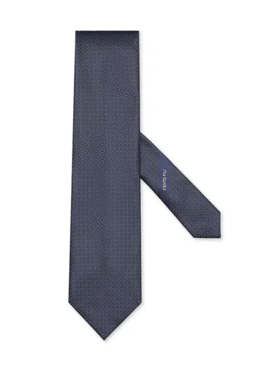 Zegna Men's Cento Fili Silk Tie In Pattern