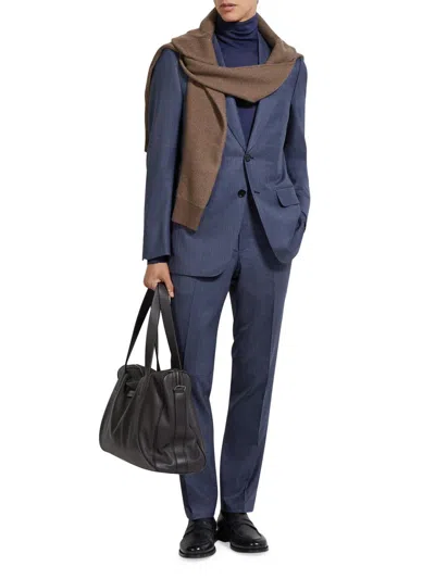Zegna Men's Centoventimila Wool Suit In Blue