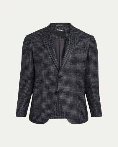 ZEGNA MEN'S CHECK SPORT COAT