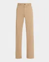 Zegna Stretch Gabardine Denim Jean In Md Bge Sld