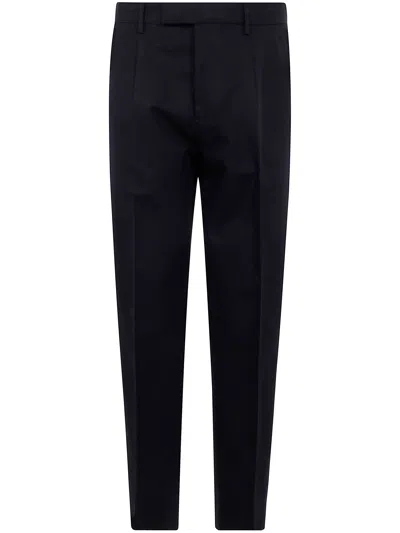 ZEGNA ZEGNA MEN COTTON AND LINEN PANTS