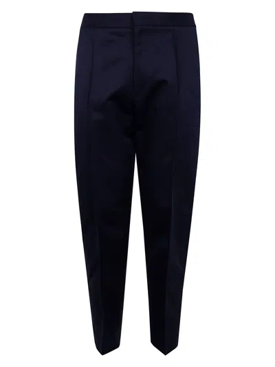 ZEGNA MEN'S COTTON LINEN AND SILK PANTS