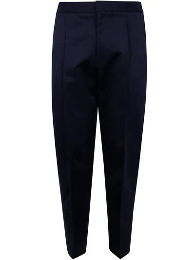 ZEGNA ZEGNA MEN COTTON LINEN AND SILK PANTS