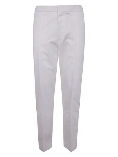 ZEGNA MEN'S COTTON LINEN AND SILK PANTS