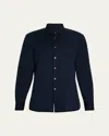 Zegna Men's Cotton Pique Sport Shirt