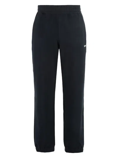 ZEGNA MEN'S COTTON TRACK-PANTS