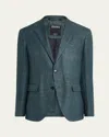 Zegna Men's Crossover Prince Of Wales Sport Coat