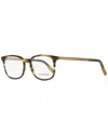 Zegna Men's Ez5143 53mm Optical Frames In Brown