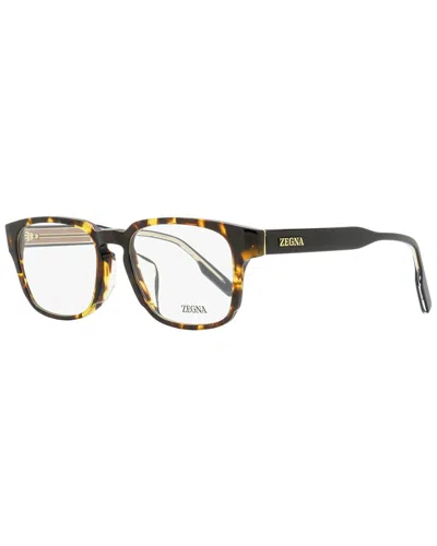 Zegna Men's Ez5262-f 54mm Optical Frames In Metallic
