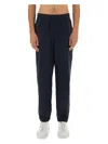 Zegna Jogging Pants With Subtle Logo Detail In Black