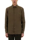 Zegna High-neck Zipped Jacket In Black