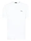 Zegna Men's Logo Embroidered Crewneck T-shirt In White
