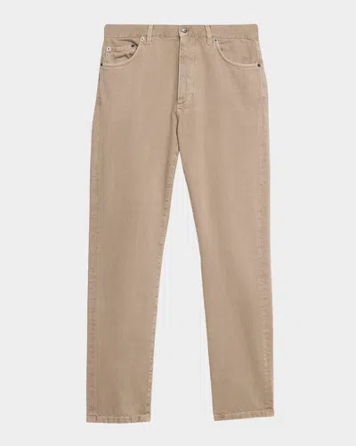 Zegna Five-pocket Pants In Brown
