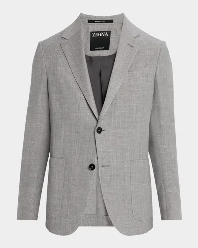 Zegna Men's Melange Sport Coat