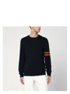Zegna Crew Neck Wool Sweater Striped Pattern