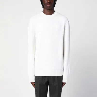 ZEGNA MEN'S OASI BEIGE CASHMERE JUMPER SWEATER