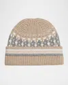 Zegna Light Taupe Oasi Cashmere Beanie In Lt Bge Sld