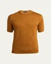 Zegna Cotton Sweatshirt With Ribbed Hem And Neckline