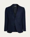 Zegna Men's Plaid 15milmil15 Wool Sport Coat