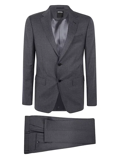 ZEGNA MEN'S PURE WOOL SUIT