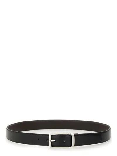 ZEGNA MEN'S REVERSIBLE BELT