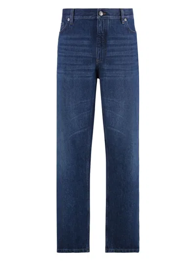 ZEGNA MEN'S ROCCIA STRAIGHT LEG JEANS