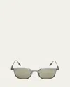 Zegna 50mm Round Sunglasses