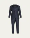 Zegna Men's Sartorial Wool And Silk Tuxedo In Navy Solid