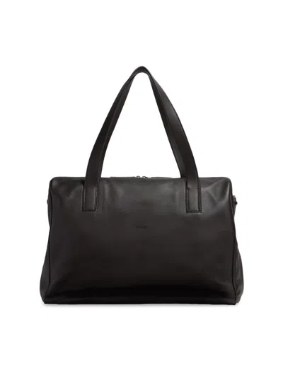 Zegna Men's Secondskin Business Bag In Brown