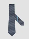 Zegna Men's Silk Tie In Pattern