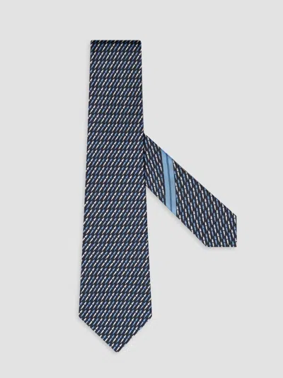 Zegna Men's Silk Tie In Pattern