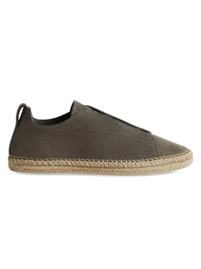 Zegna Triple-stitch™ Espadrilles In Green